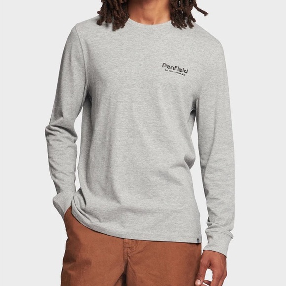 NWT - Penfield Men’s Mountain Print Logo T Shirt - Size XXL - Picture 2 of 9